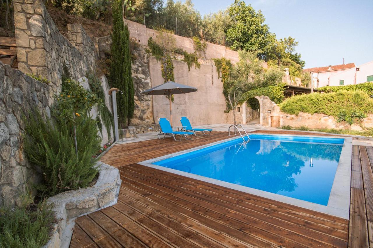 Bastounion Corfu Tramezzo Designer'S Houseヴィラ エクステリア 写真