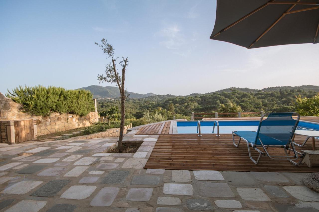 Bastounion Corfu Tramezzo Designer'S Houseヴィラ エクステリア 写真